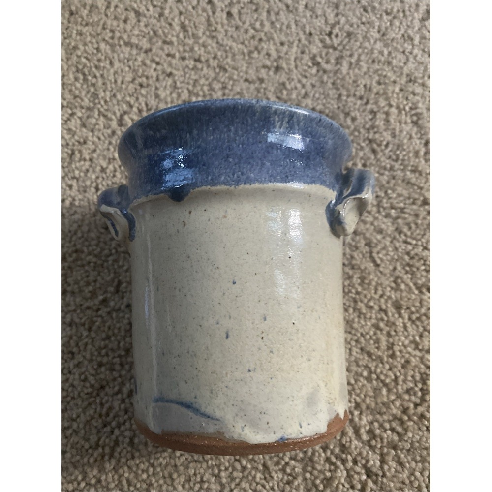 VTG Robinson Ransbottom Pottery stoneware crock Hand Painted - Picture 3 of 10